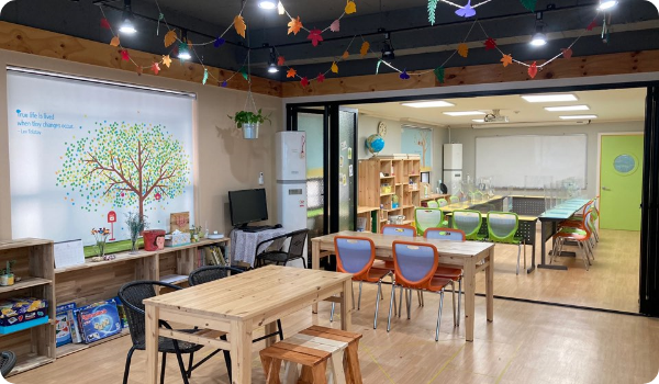 상상마을학교 카페 사진